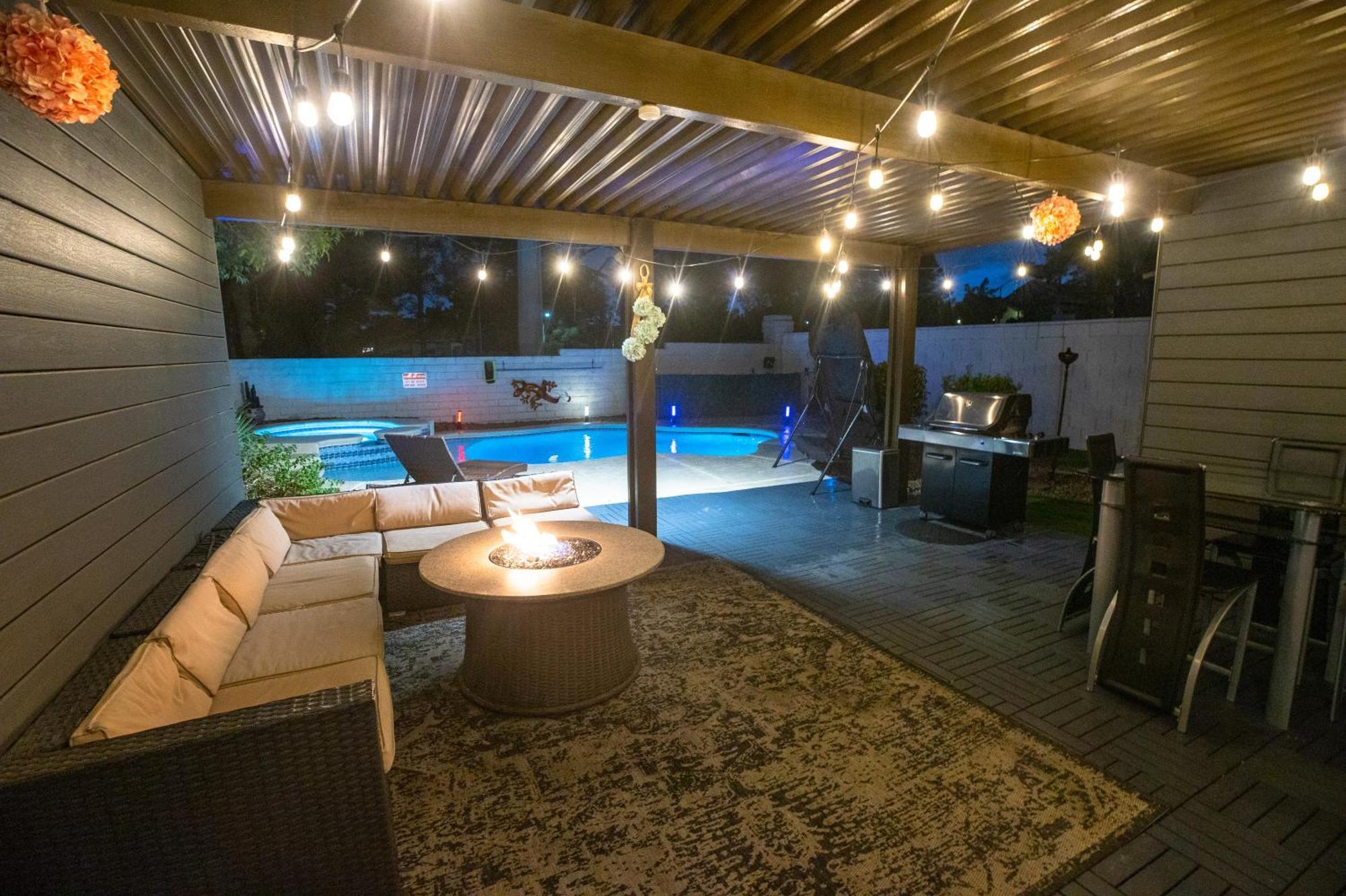Вилла 1800 Sqft House W/Heated Pool Spa 13Min From Strip Лас-Вегас Экстерьер фото